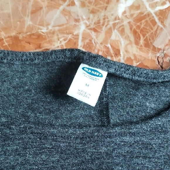 Old Navy Charcoal Long Sleeve Dress - Picture 2 of 3